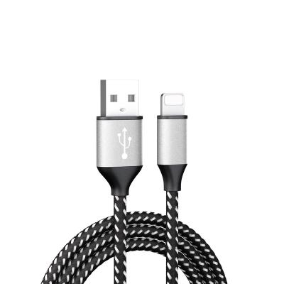 China Mobile Phone iPhone Charger, Cable Nylon Braided USB Cable Data Sync Transfer Charging High Speed ​​Cord Compatible with iPhone for sale