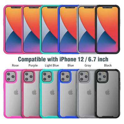 China Shockproof Success Compatible With iPhone Case, Clear Yellowing Shockproof Phone Case With Protective Bumper Slim Fit For iPhone for sale