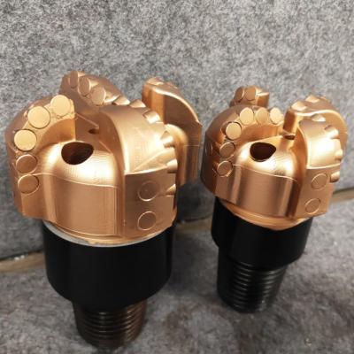 China Customized 5 Wings Pile Foundation Geological Drilling Steel Body PDC Diamond Bit For Drilling for sale