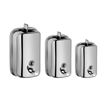 China Professional Foam Soap Dispenser 500ml, 800ml, 1000ml Stainless Steel Liquid Soap Dispenser for sale