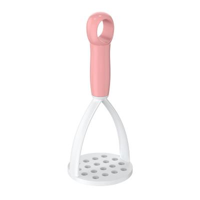 China 2023 Multi-Function Quality Kitchen Accessories Hand Press Cutter Viable Baby Food Potato Masher Crusher for sale