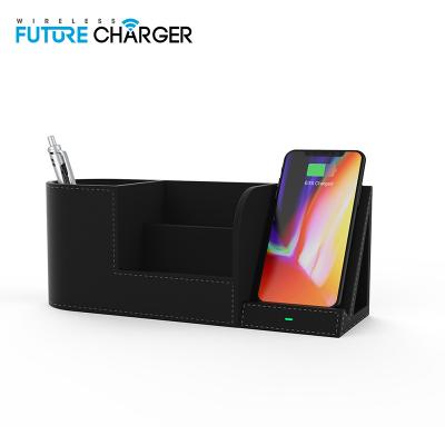 China Universal 10W Cell Phone Desktop Mobile Phone Pen Models Qi Wireless Charging Charger for Samsung and iphone for sale