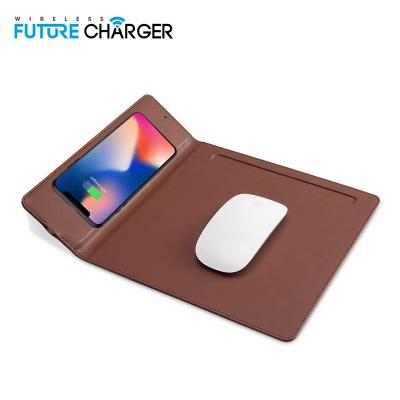 China Wholesale Qi Wireless Fast Charging Cell Phone 10w/7.5W/5W Charging Charger Mouse Pad for sale