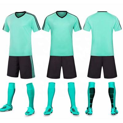 China QUICK DRY Custom Logo OEM Manufacturers New Style Football Jersey Soccer Tracksuit Uniform Football Wear for sale