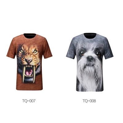 China Sublimation Printing T-shirt Factory Price Low Cost Promotional Best Quality QUICK DRY Custom Transfer Printed T-Shirt Full for sale