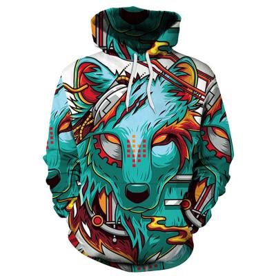 China High Quality Anti-wrinkle Christmas Custom Shear Wholesale 3D Printed Oversized Hoodie Full Dye Sublimation Sweatshirts Men Gym Hoodies for sale