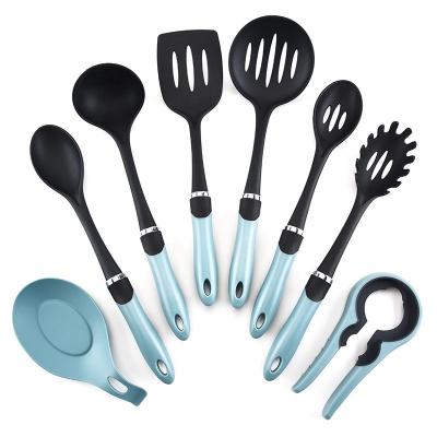 China Stored Professional Kitchenware Household Cookware Set With Spoon Rest And Can Opener for sale