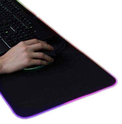 China 2022 Non-slip Hot Selling XL Extend Gaming Keyboard Mouse Pad Led RGB Multicolor, Custom Logo Printed Mouse Pad for sale