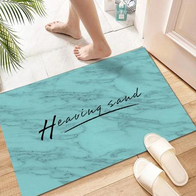 China Bathroom Washable Rubber Home Kitchen Non Slip Indoor Door Mat, Door Mat Carpet for sale