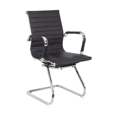 China Leisure Chair New Design Synthetic Leather Low Back Home Office Chair for sale