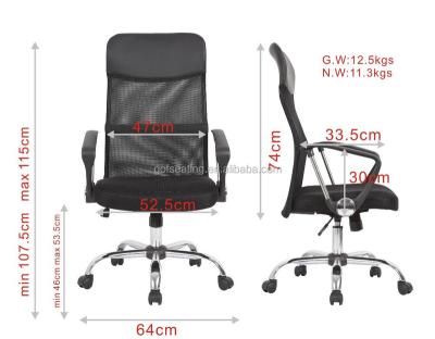 China Executive High Back Office Chair Mesh Home Budget Chair Cheap Office Chair for sale