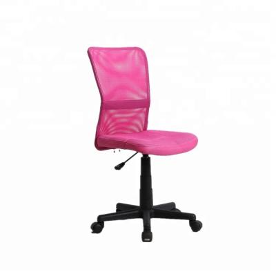 China Executive Custom High Chair High Chair Red Back Mesh Rose Ergonomic Ergonomic Chair Without Armrest for sale