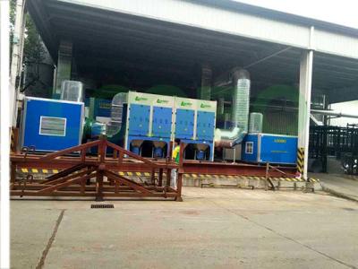 China Statinary Cartridge Dust Collection Seperator with multiple cartridge filters for sale