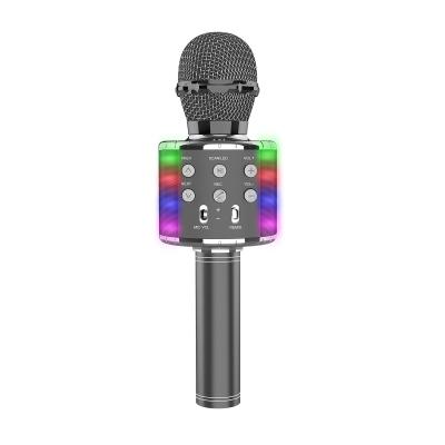 China Best Christmas Portable Wireless Microphone HAPPYROOM 858L Microphone Home KTV Karaoke Speaker Dynamic MIC For Kids Bluetooths Mike Ce for sale