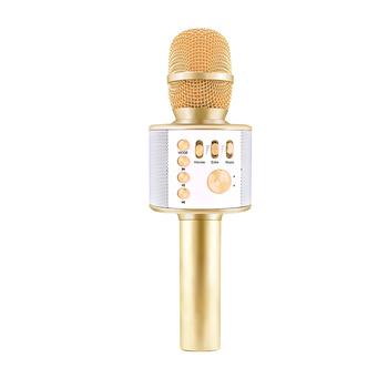 China H12 Tiny Portable Wireless Microphone Karaoke Microphone Small Portable Wireless Speaker With For Home Singing Microphone for sale