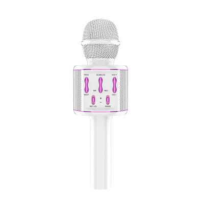 China Professional Karaoke Wireless Microphone Bluetooths Microphone Conference Speaker Portable Handheld Family Party Birthday for All Smart Phones and Computer for sale