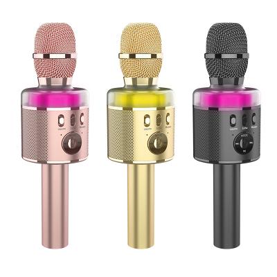 China Portable Mini Exquisite Wireless Karaoke Microphone Speaker Headset Audio Interface Mobile Phone and Handsome Computer Accessories Microphone for sale