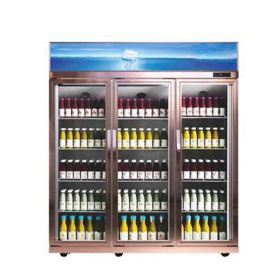 China Single-temperature Supermarket Refrigeration Equipment Cold Supermarket Drink Cooler for sale