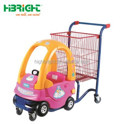 China Kids/Kids Carriage /baby Unfolding Shopping Cart With Toy Car for sale