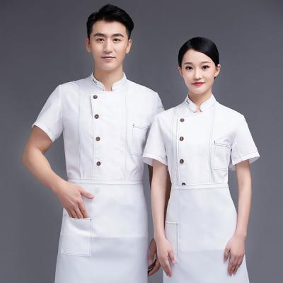 China Factory direct different style restaurant chef supply handsome and comfortable uniform coat for sale