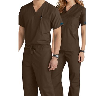 China Wholesale Custom Short Sleeve Anti-wrinkle Women's Jogger Fashion Design Medical Nurse Uniform Medical Scrubs for sale