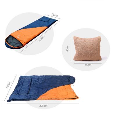 China Hybrid Type Cute Cavity Cotton Blanket Mat Girls Sleeping Bag Outdoor Camping Walking Waterproof Office Car Blanket Sleeping Bags for sale