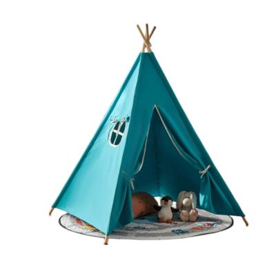 China Trigon / V-Type Ground Nail Kid Kids Use Large Trigon Type Free Play Space Tents In Home Or Outdoor Camping Cute Kids Play Tent for sale