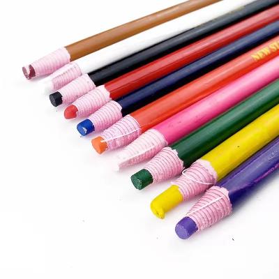 China Marker Pen Colors Garment Tailor Pencil Pen For Fabric Tailor's Chalk Without Cutting Durable Professional Tailor's Chalk for sale