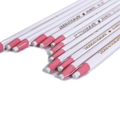 China Long Lasting White Markers Dissolvable Pens Dermatograph Crayon Pencil For Drawing Coloring for sale