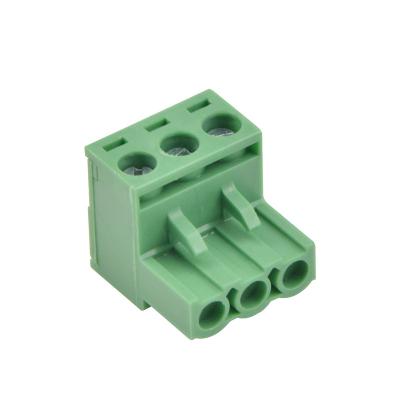 China 5.08mm Pluggable Eindblok Te koop