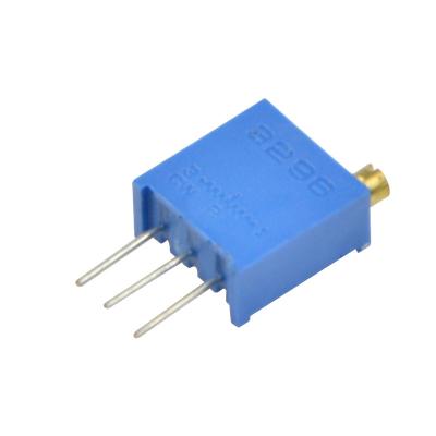 China A parte superior ajusta o multi potenciômetro do ajustador da volta, potenciômetro do resistor 3296W variável à venda