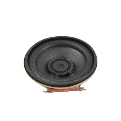 China Color negro crudo interno del altavoz de agudos 45m m de los altavoces de audio del cono de la espuma con el metal Shell en venta