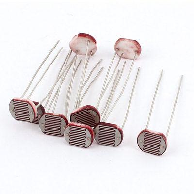 China ANYO Passive Electronic Components Light Sensitive Resistor Φ10mm Photoresistor for sale