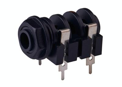 China conector audio estereofônico de 6.35mm Jack, 2Pin/conector telefone fêmea de 4Pin/6 Pin à venda