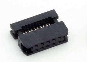 China IDC Female Socket Connector / Pin And Socket Connectors For 1.0mm Flat Cable for sale