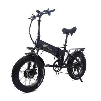 China Aluminum Alloy 20 Inch 750w Dual Motor Ebike Electric Bicycle Bicicleta Electrica 5 Speed 48v 17ah Cheap Price Electric Bike for sale