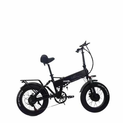 China Aluminum Alloy 1500w 48v Full Suspension 20 Inch Electric Mountain Bike,20'' Fat Tire Disc Brake China Cheap Price 7/21-speed E Bicycle for sale