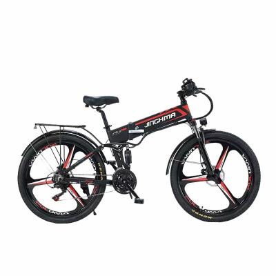 China Aluminum Alloy Europe Stock 26 Inch Mountain Ebike 800w Double Batteries Electric Bike Electric Bicycle for sale