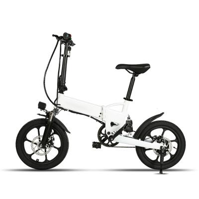 China Popular 250w Speed ​​36v 5.2ah Lithium Battery Electric Bicycle 250w Speed ​​36v 5.2ah Tire Folding Aluminum Single Disc Brake for sale