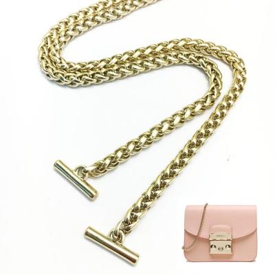 China Metal Gold Plated Metal Bag Chains Gold Chain Bag Chains Bag Accessories for sale