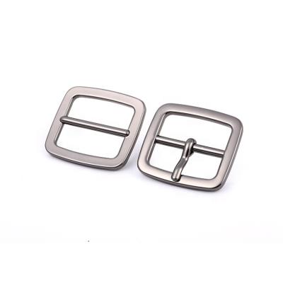 China Tri Sliding Smooth Black Zinc Alloy Pin Heart Buckle Size Pin Buckle Most Popular Custom for sale