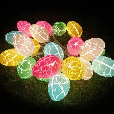 China / TOOWELL 10 Easter Egg LED String Lights Battery Operated Fairy String Lights Easter Decorations For Home Tree Up Easter B for sale