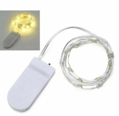 China String Light 10/20/30 LED Copper Wire CR2032 Waterproof LED Battery String Lights for sale