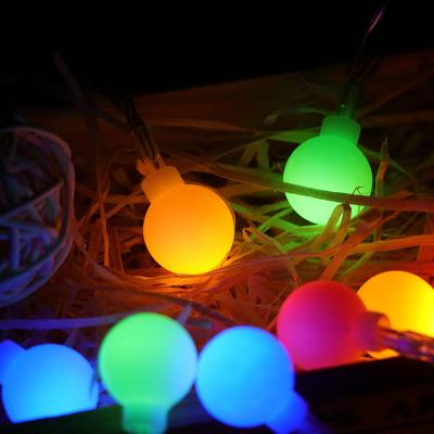 China String Light 5ft Led Globe String Lights, 10LEDs Outdoor Indoor String Lights Plug inTwo 2AA Battery Boxes for sale