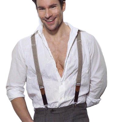 China For Wearing Factory Directly Supply Our Own Manufacturer New Product Leather Suspender For Men for sale