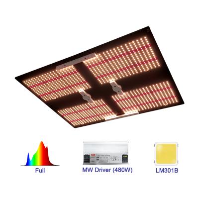 China Seed Start Grow Light 480w Meijiu Full Led Grow Light, 550 V3 QB288 Lm301H With 660nm Far Red Grow Light For Indoor for sale