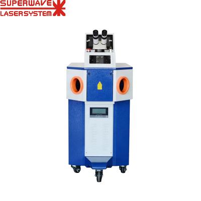 China Metal Jewelry Stand Type Laser Spot Welding Machine for sale