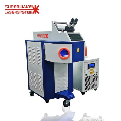 China Metal Jewelry 200w Fiber Laser Spot Welding Machine for sale