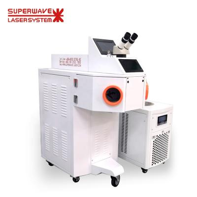 China Metal jewelry laser spot welding machine for jewelry repairing laser spot welder for welding precision for sale