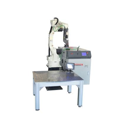 China Building Material Stores ABB OTC Robot Welding Machine Is Used For Easy Path Motion Mechanical Arm Optical Welding Machine for sale